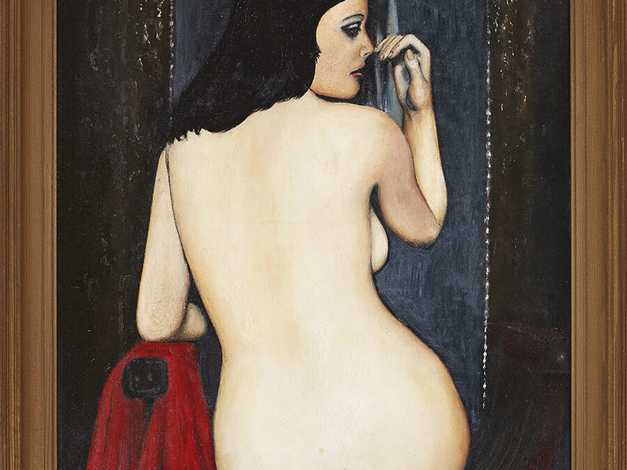 Berlewi Henryk Kobieta przed lustrem, 1947