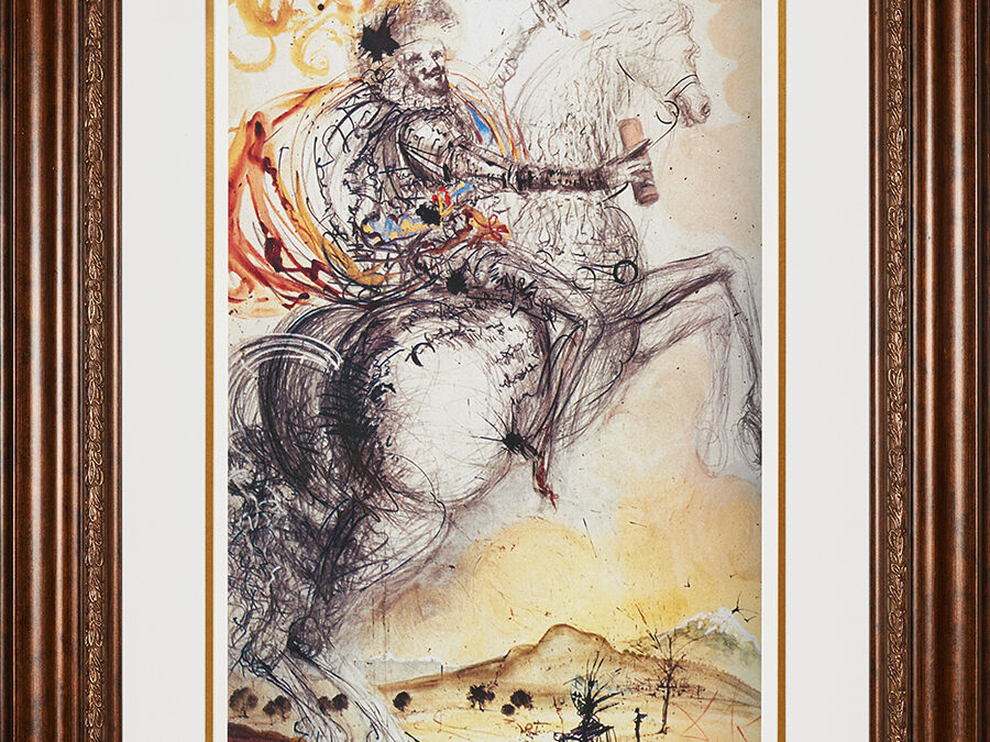 Dali Salvador Don Quixote El Cid