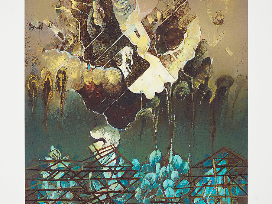 Delekta Eugeniusz Z cyklu: Ogrody III, 2000