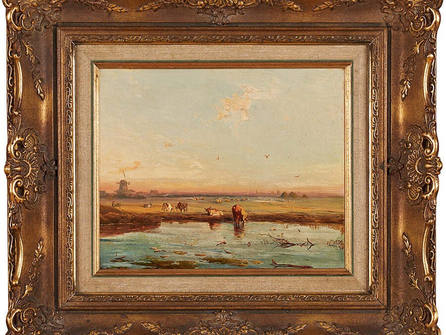 Hilgers Carl Rozlewiska koło Roterdamu, 1881