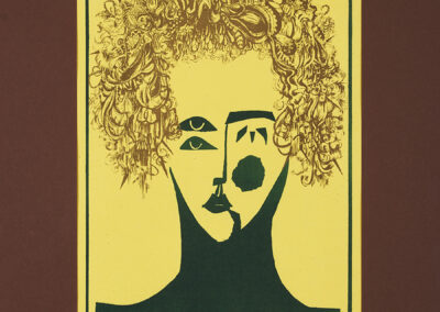Molik-Niżnik Irena Twarz kobiety – żółta, 1976