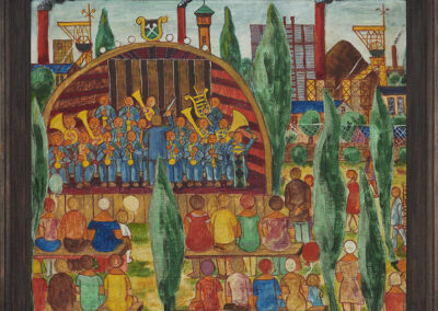 Wróbel Paweł, Koncert orkiestry górniczej, 1975