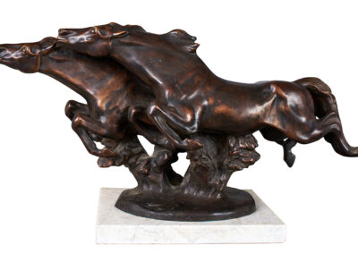Troubetzkoy Paul, Konie w galopie, 1927