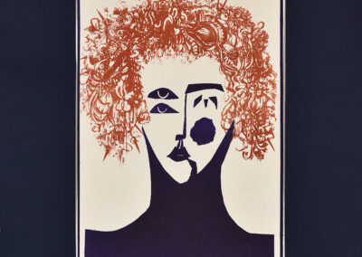 Molik-Niżnik Irena, Twarz kobiety, 1976
