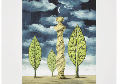 Magritte Rene, Lamour de la nature, 1989