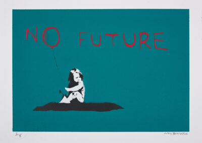 Banksy, No Future, 2019