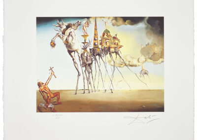 Dali Salvador, La trentation de Saint-Antoin