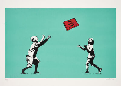 Banksy, Not ball games, 2019