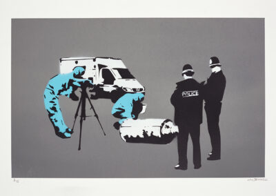 Banksy, Forensics, 2019