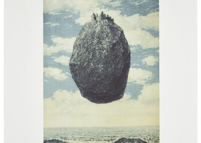 Magritte Rene, The castle of the Pyrenees, 1989