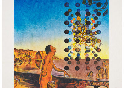 Dali Salvador, Dali Nude, in Contenplation before the Five Regular Bodies, 1979