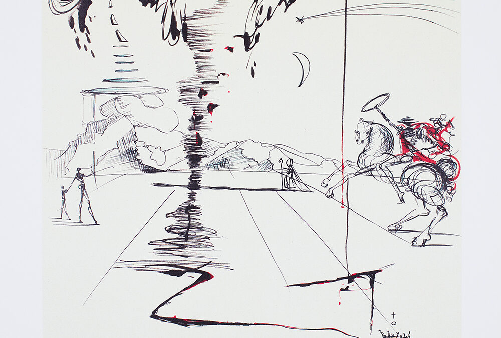 Dali Salvador, Don Quixote Chevalier Spinning Man