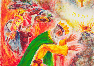 Moskowitz Ira, The burning bush, z cyklu: The Song of Songs