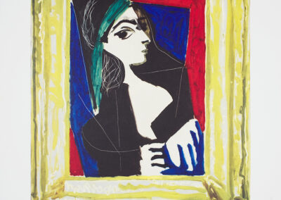 Picasso Pablo, Portrait de Jacqueline, 1980