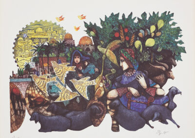 Ebgi Amram, David and the Shepherd