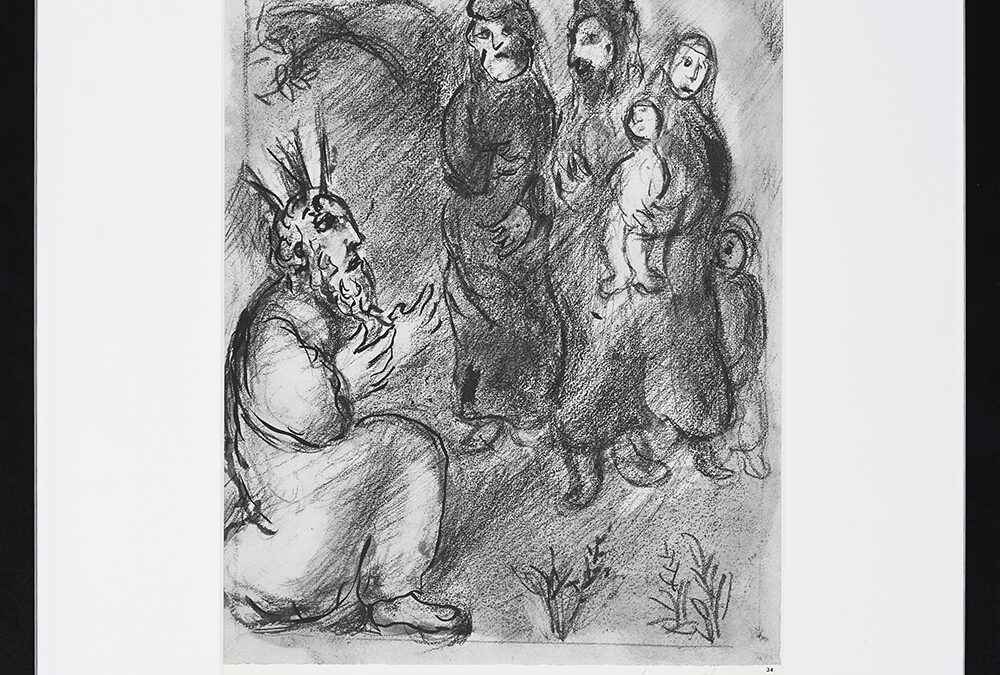 Marc Chagall, Cykl biblijny, 1960