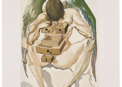 Dali Salvador, Purgatory Canto 1 [Upadły anioł], z cyklu: Boska komedia