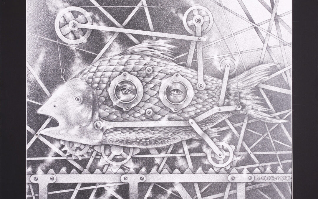 Koprowski Szymon, Ryba z dwoma ‘judaszami’, 2017