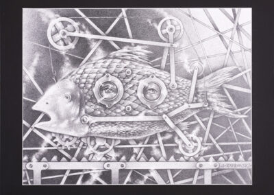 Koprowski Szymon, Ryba z dwoma ‘judaszami’, 2017
