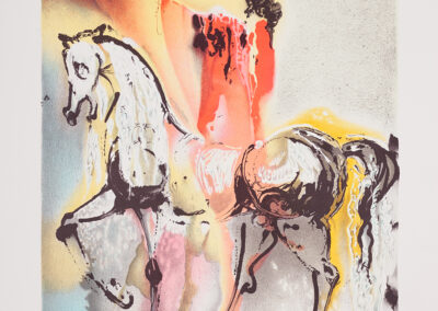 Dali Salvador, Le Chevalier Chretien, z cyklu: Dalinean Horses, 1983