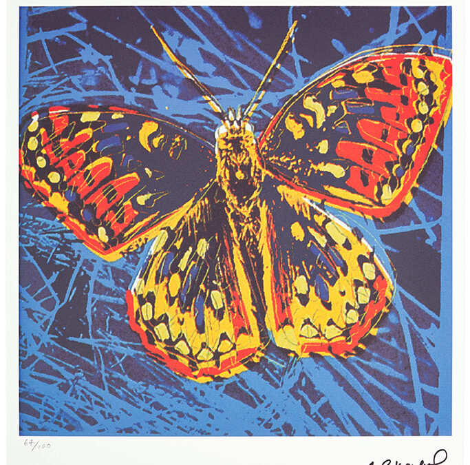 Warhol Andy, Butterfly