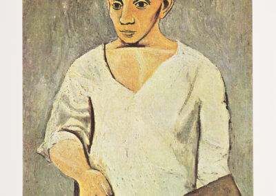 Picasso Pablo, Self-portrait, 1954