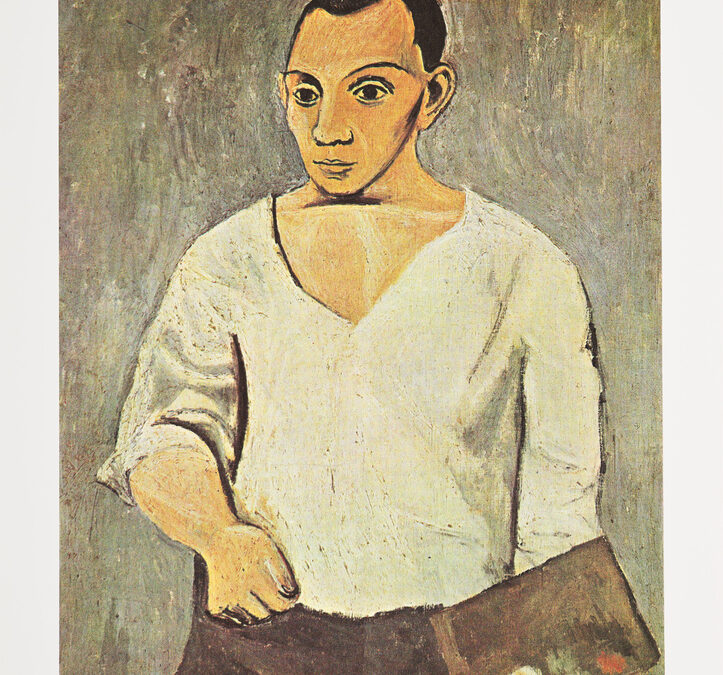 Picasso Pablo, Self-portrait, 1954