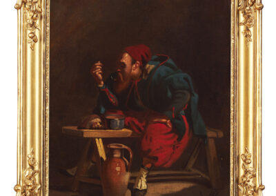 Pils Isidore Alexandre Augustin, Kozak podczas posiłku, 1864