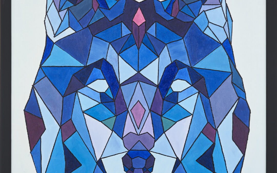 Siwiec Monika, Geometryczny wilk, 2017
