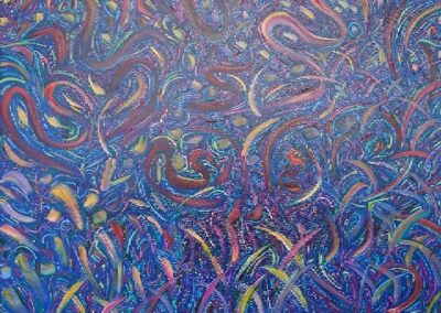 Rybicki Zbigniew , Z serii: Kolory Jazzu, Inspiracja: Tomasz Stańko, 2017