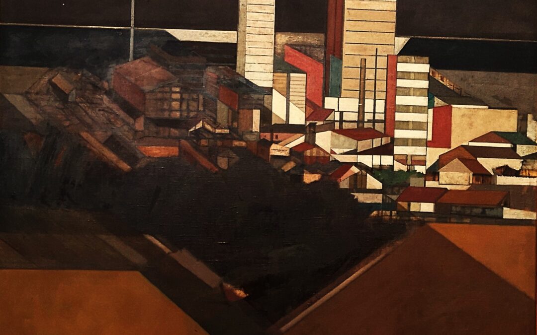 Handermander Jerzy, Pejzaż miejski, 1978