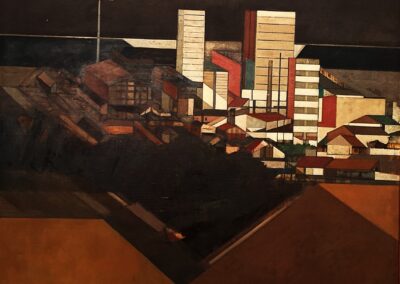 Handermander Jerzy, Pejzaż miejski, 1978
